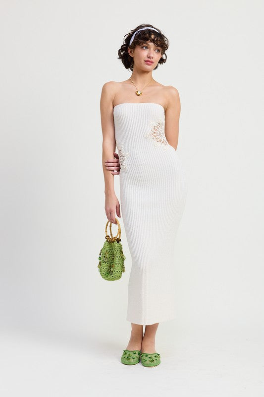 BODYCON TUBE MIDI DRESS