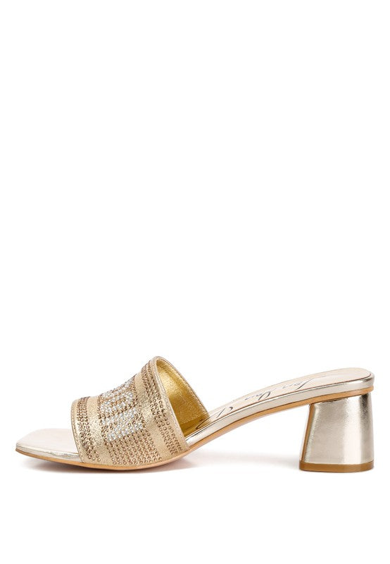 Starks Diamante Embellished London Sandals